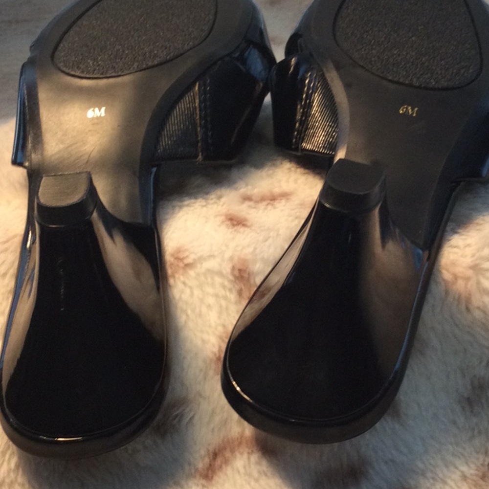 Oui Jew Uue Black Sandals - Picture 9 of 10